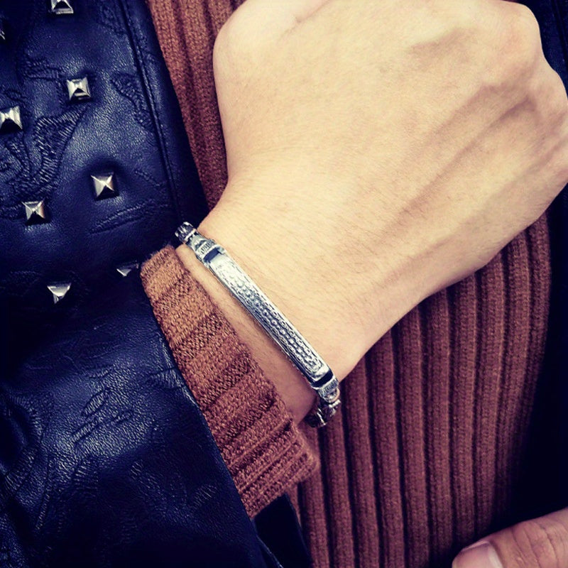 Sterling Silver Bracelet for Women 925 Vintage Bohemian Bangle Cuff Open Adjustable Wrist Jewelry Birthday Gift for Girlfriend Mom Wife