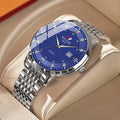 Men'S Wristwatch with a Stainless Steel Band, Featuring a Quartz Movement. This Minimalist Design Is Perfect for Business Occasions And Makes an Excellent Gift for Birthdays, Holidays, Or Valentine'S Day