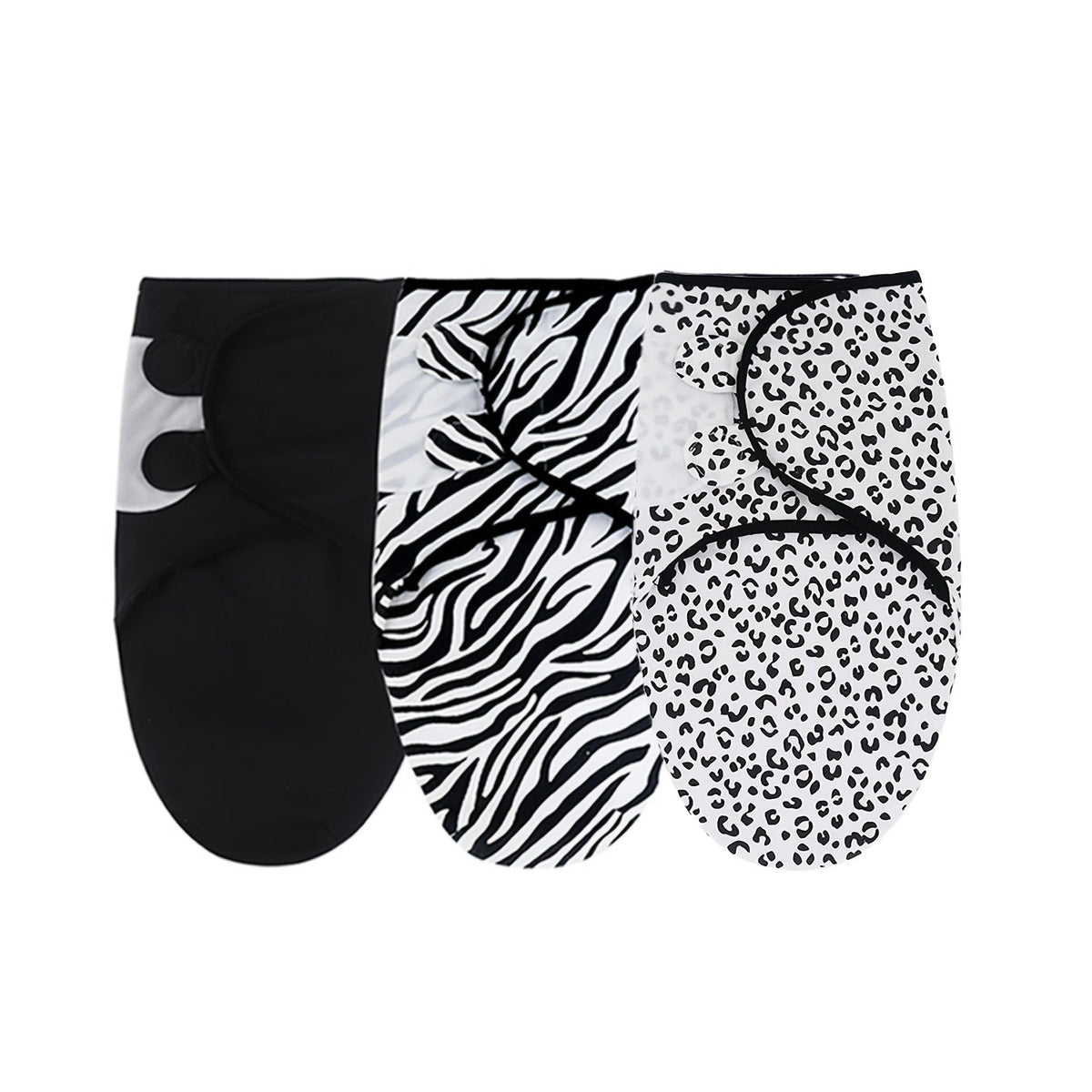3-Pack Newborn Swaddling Blankets - Womb-Like Wrap Design – view 8