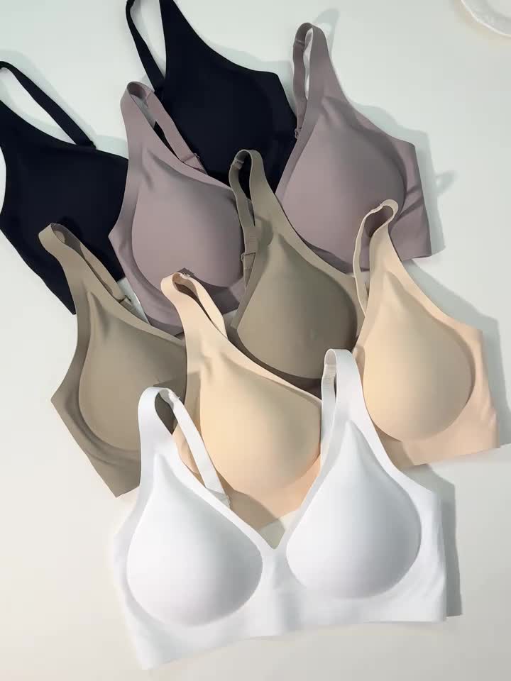 3 Women'S Jelly Bras Seamless And Traceless Comfortable And Soft With Supportive – view 4