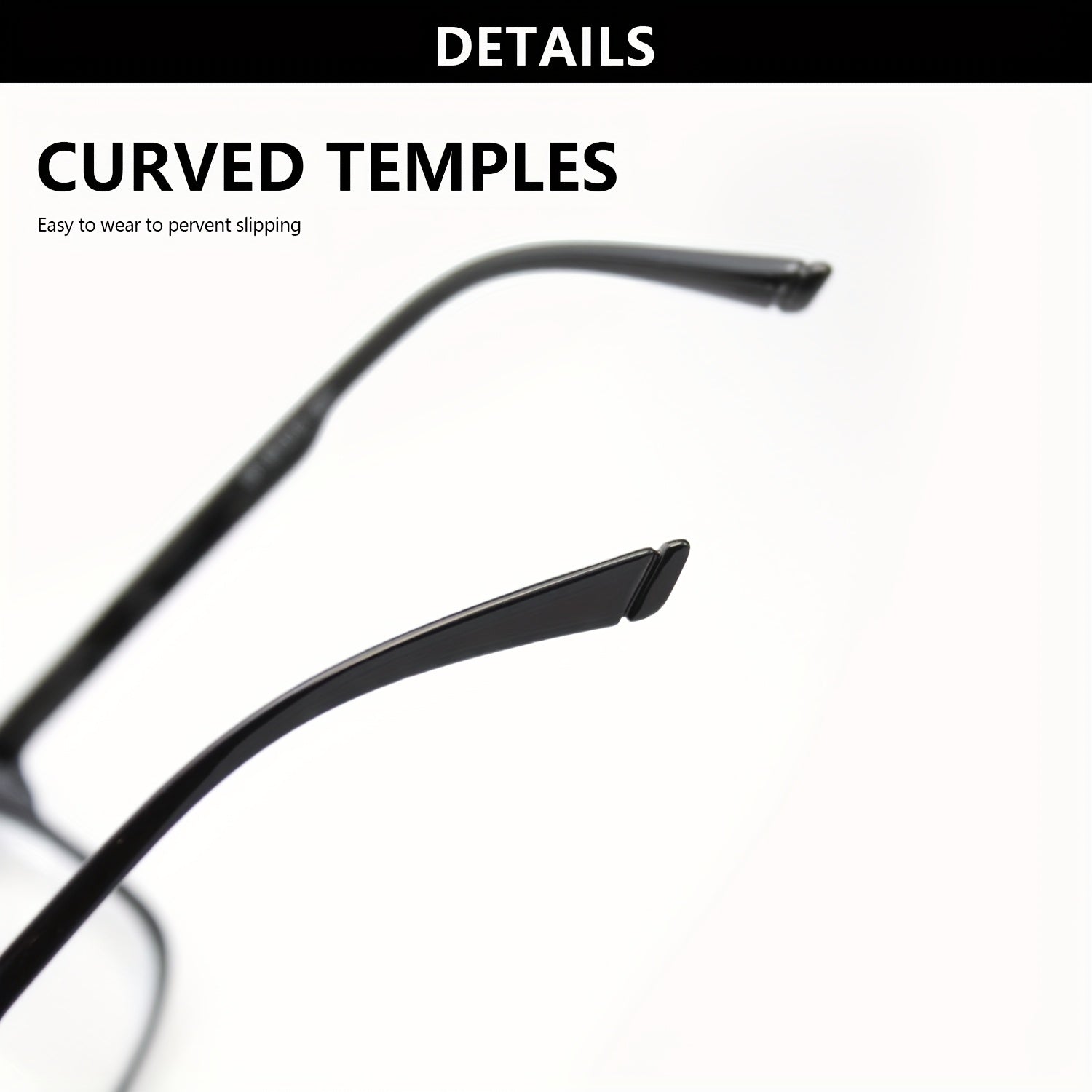 Classic Reading Glasses with Small Rectangle Frame - Comfortable Spring Hinges, Lightweight Plastic & PC Lens Eyewear for Men & Women, Non- +1 Magnification, Everyday Glasses for Computer, Driving, Reading - Stylish & Durable All-Day Wear