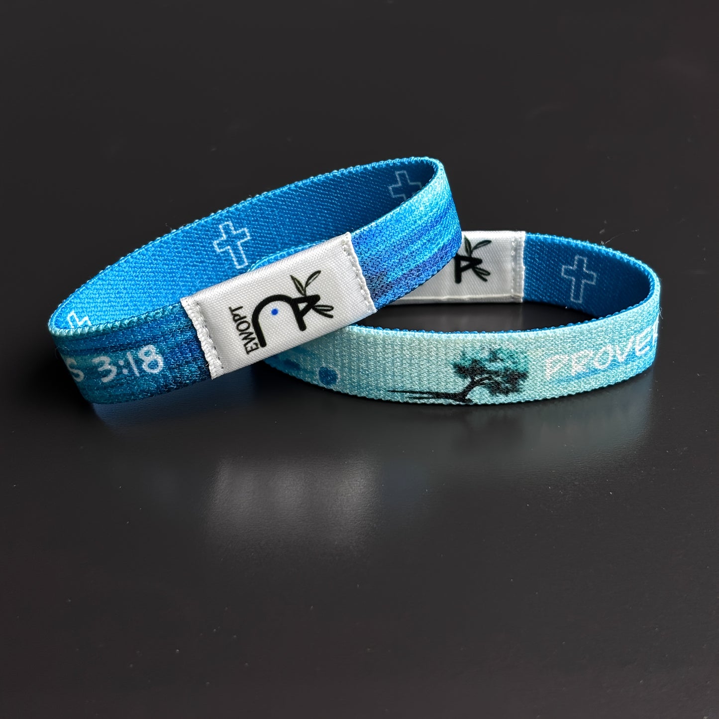 NFC Bible Verse Bracelet Christian Faith Jewelry Adjustable Inspirational Scripture Wristband for Men Women Religious Gift Valentine Daily Wear