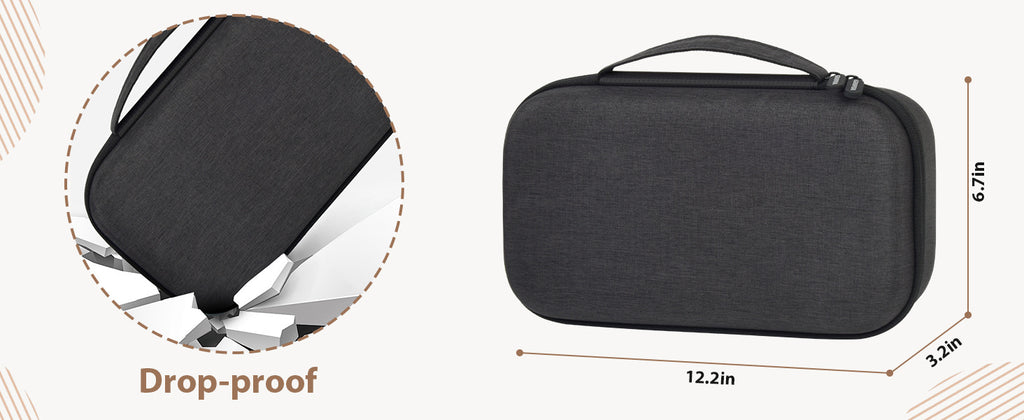 Travel Sunglasses Organizer Case for Quay Polarized Sunglasses Men Women, Trendy Sunglasse Storage Holder (Bag solely)