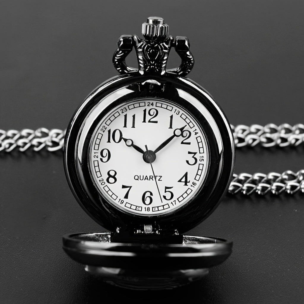 10pcs/Pack Random Send Classical Round Pocket Watches, Best Present for Son Brother Grandson Dad Husband Nephew Lover Etc., Birthday Hallowmas Christmas New Year Father'S Day Anniversary Gifts