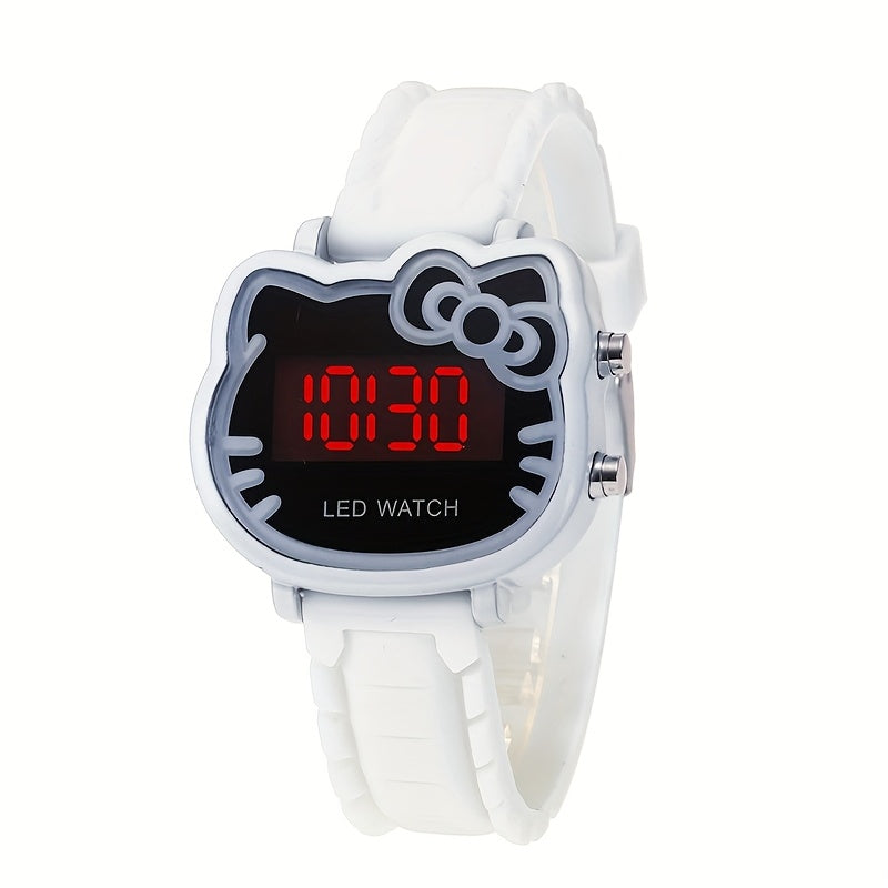 Sanrio Kawaii Kitty Watch for Birthday Gift Holiday Surprise Gift, Daily Time Planning