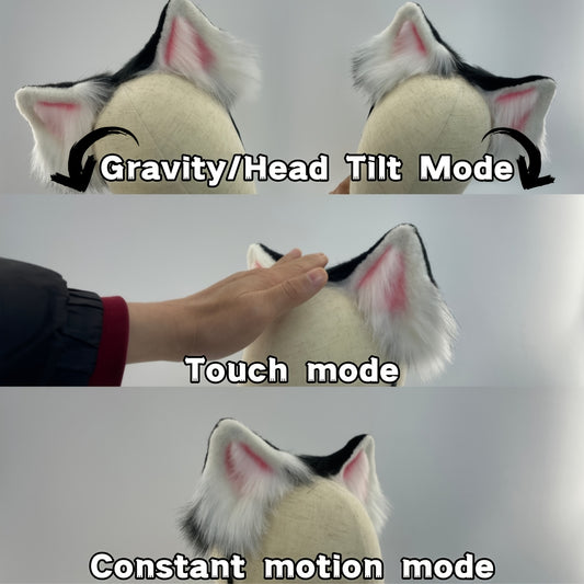 Costumes and Props. Super Cute Electric Ears: Discover Automatic and Touch - Responsive Petting Modes Cosplay Cat Fox Ear Detachable, Replaceable, Rechargeable