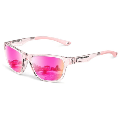 Polarized Sunglasses Women Men Lightweight Trendy Fashion Eyewear Pink Purple Tortoiseshell Gradient Brown UV Protection Gift Valentine Birthday Easter