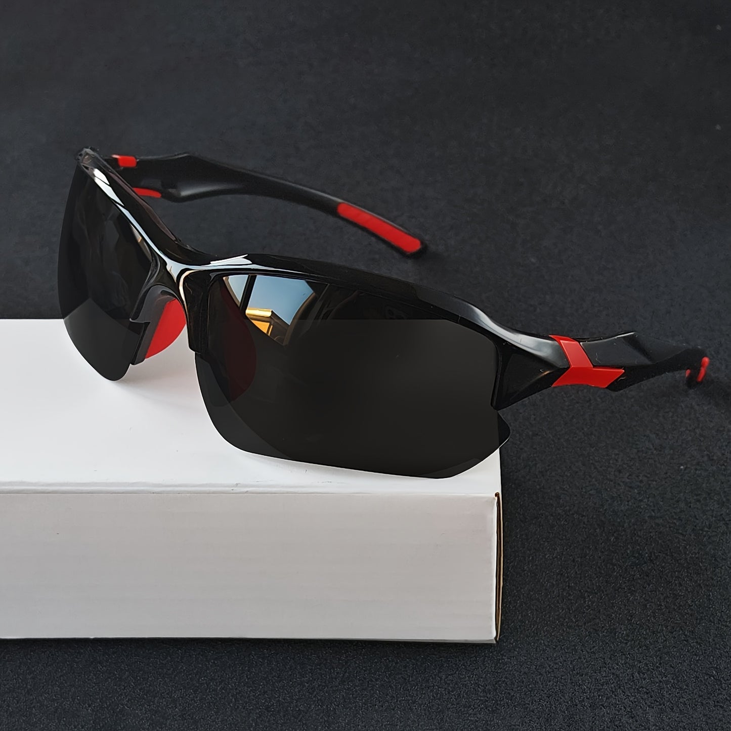 Polarized Sports Sunglasses 7 Pairs UV400 Square Frame Bulk Set Men Women Outdoor Gift Christmas Birthday Party Favors Holiday