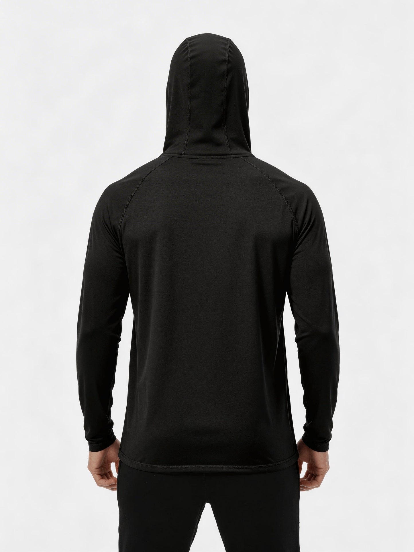 3pcs Men's Premium Hooded Shirts with Mask UPF 50 Sunblock Advanced Breathability – view 3