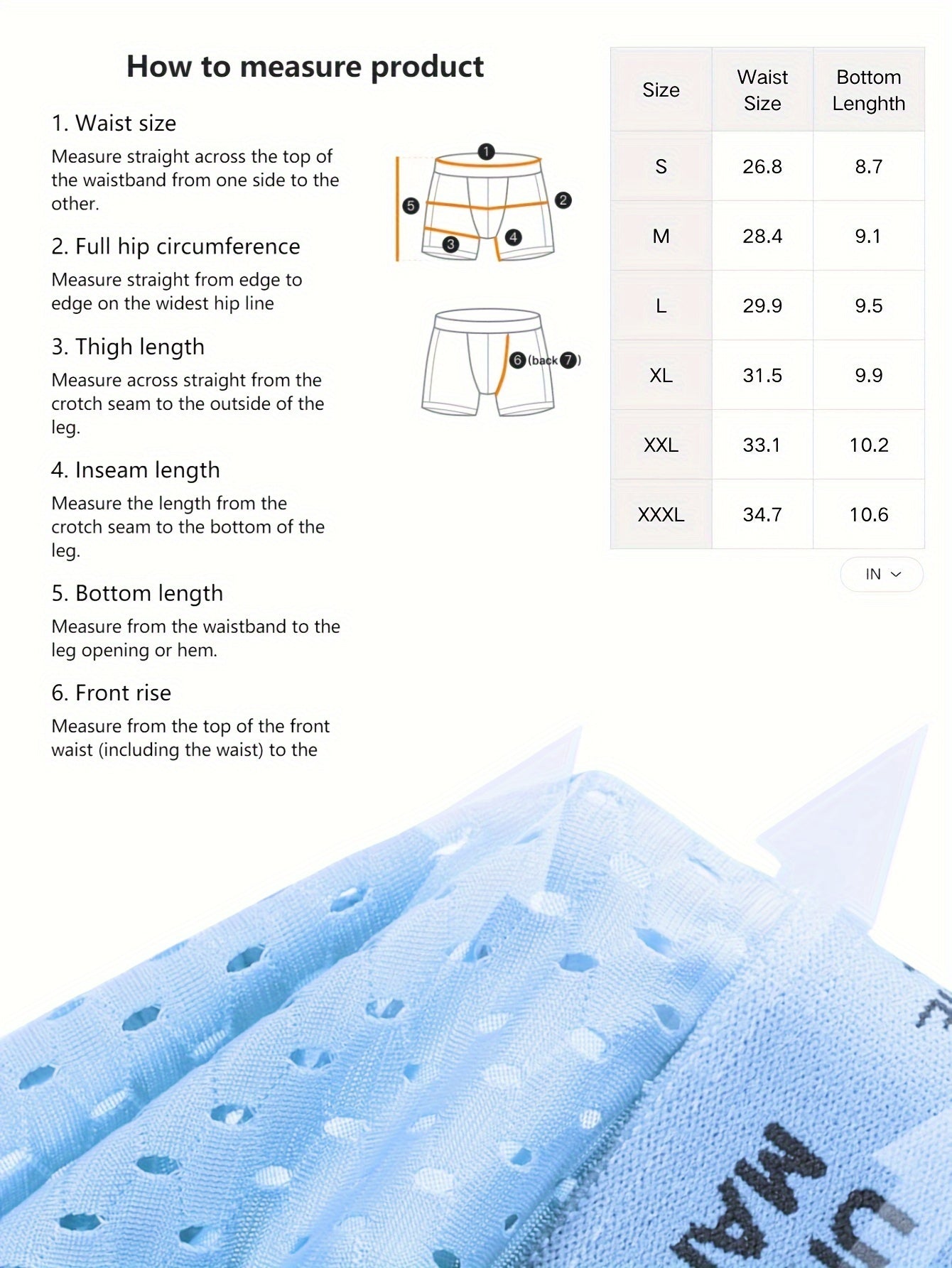 4-Pack Men's Boxer Briefs - Breathable Stretch Mesh – view 10