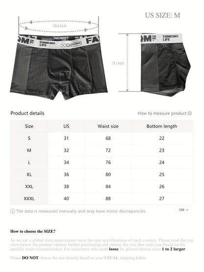 4-Pack Men's Boxer Briefs - Breathable Stretch Mesh – view 14