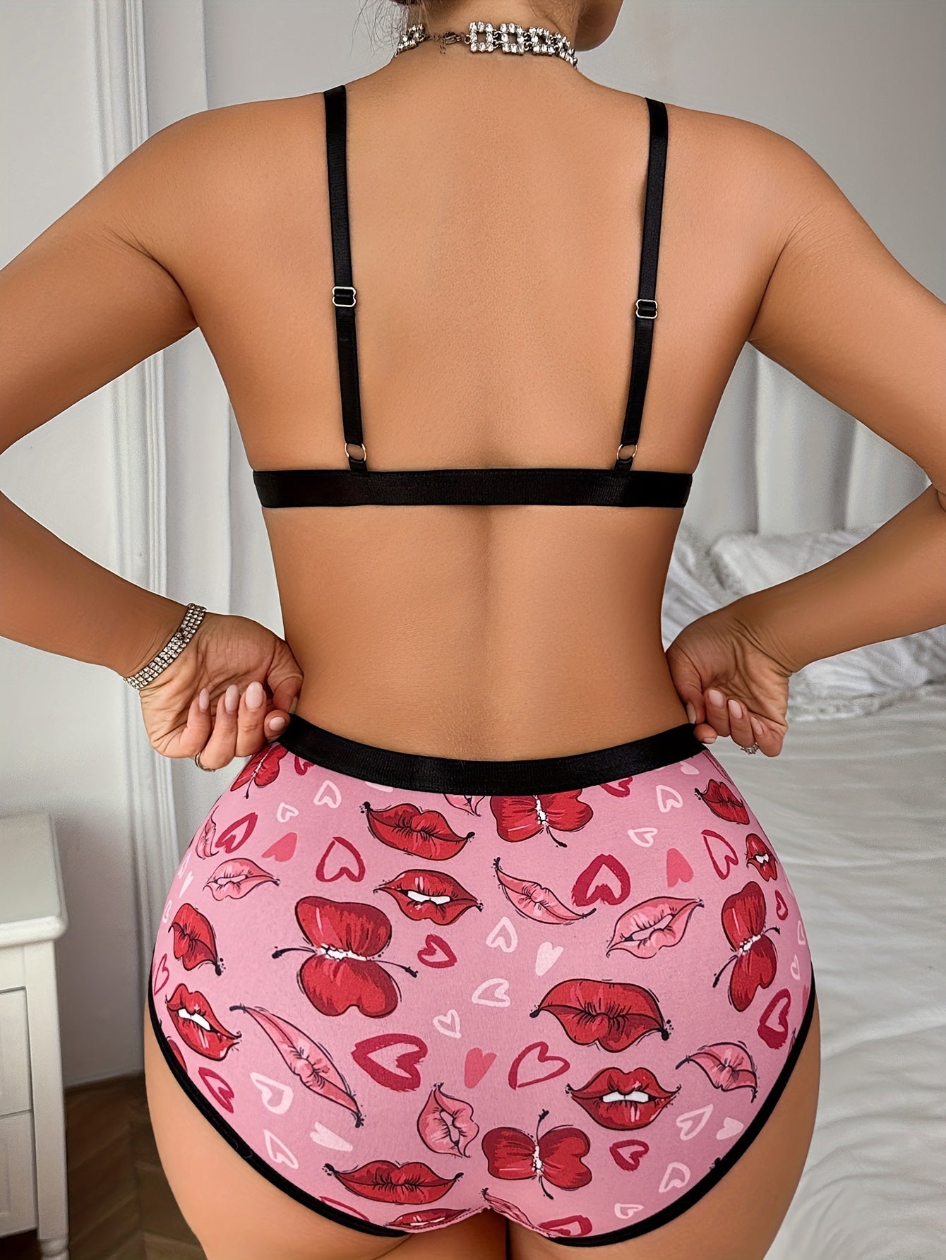 4-Pack Women's Bra and Panty Lingerie Set - Breathable Sport-Inspired Style – view 10