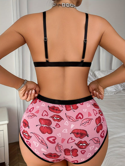 4-Pack Women's Bra and Panty Lingerie Set - Breathable Sport-Inspired Style – view 10