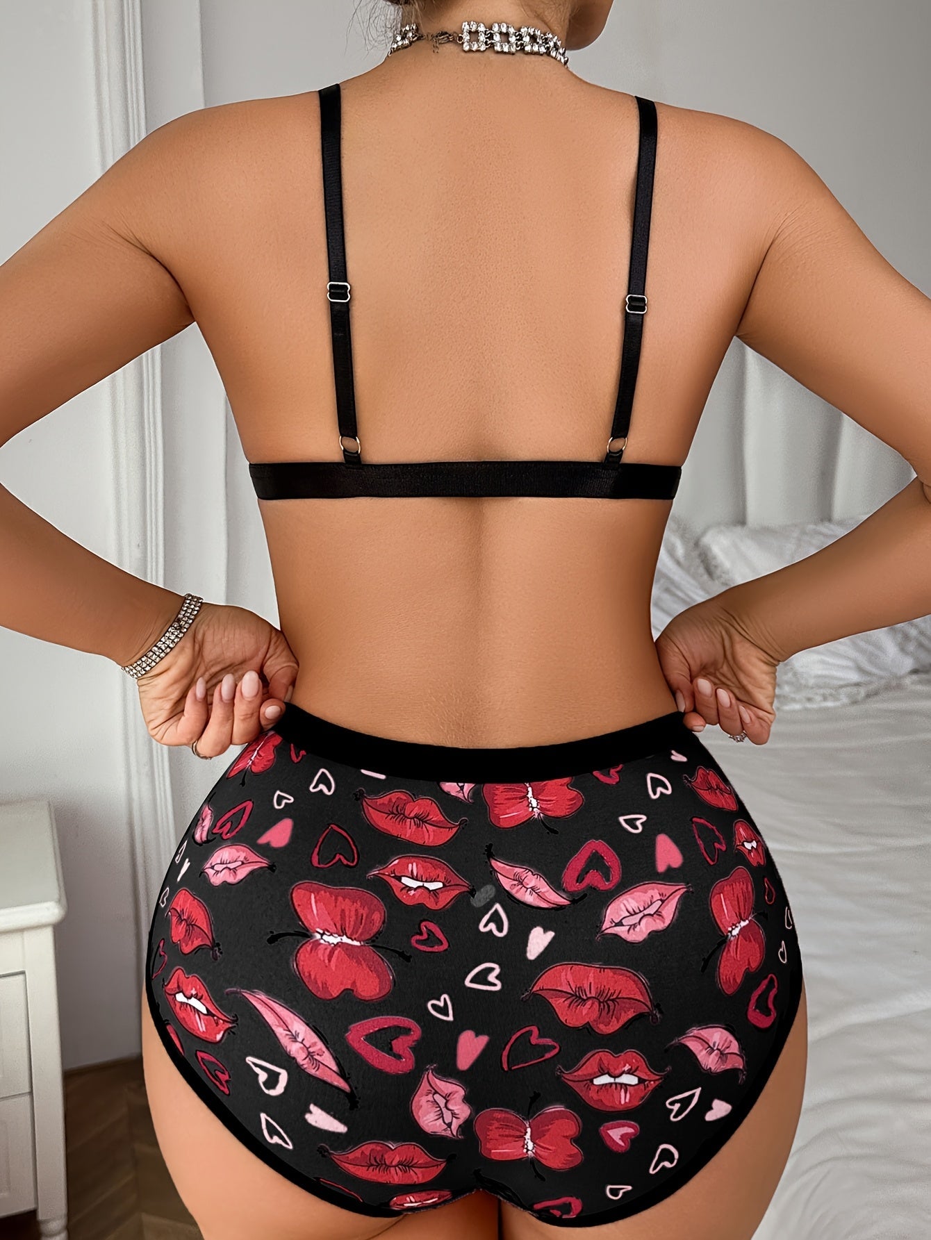 4-Pack Women's Bra and Panty Lingerie Set - Breathable Sport-Inspired Style – view 14