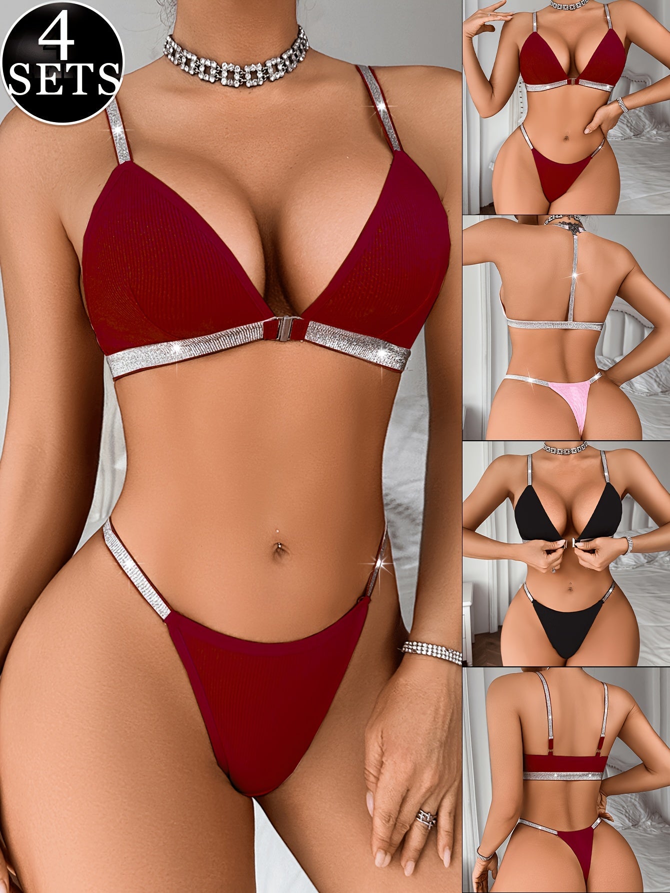 4-Pack Women's High-Waist Shapewear Briefs - Firm Tummy-Control Smoothing – view 11