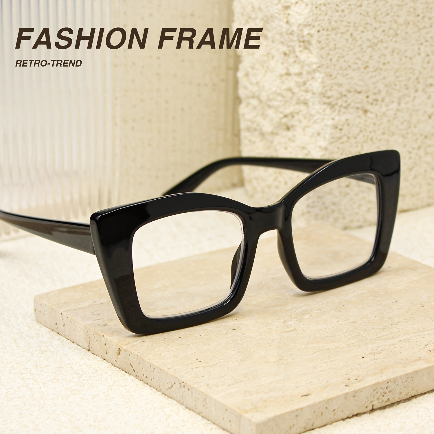 7pcs Women'S Large Square Reading Glasses With Spring Hinges - Vintage Style, Comfortable Fit, 1.0 To 4.0 Magnification, Print Design, Durable PC Frame For Everyday Use Women, Everyday Eyewear, Stylish Eyewear, Metallic Hinges Suitable For Christmas