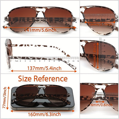 Double Bridge Glasses for Women 3-Pack Minimalist Fashion Eyewear Casual Daily Wear Tortoiseshell Black Tan Set Lightweight Trendy Frames