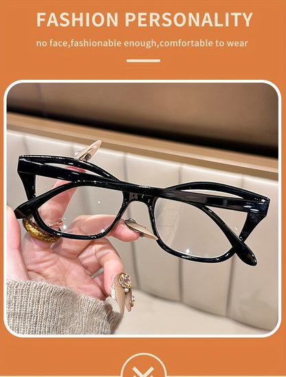Reading Glasses 4 Pack Cat Eye Anti Blue Light, Retractable Spring Temple Metal Hinge, Blue Light Blocking Readers for Women, Strengths +1.0 to +4.0 — Stylish Computer Reading Glasses Set