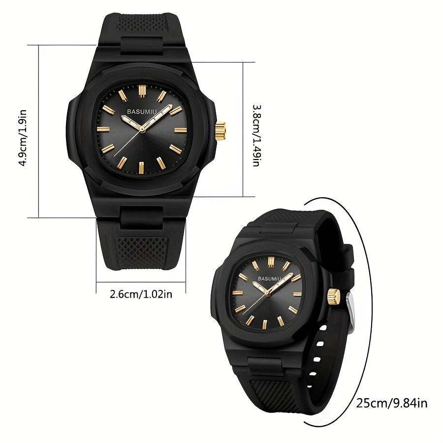 Casual And Straightforward Silicone Band Watches for Men, Making Them an Excellent Gift Option