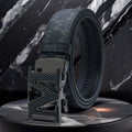 Men'S Stylish Belt Featuring a Letter M Design - Made with a Premium Alloy Automatic Buckle, Perfect for Everyday Use And Festive Events Such As Christmas Or The Spring Festival