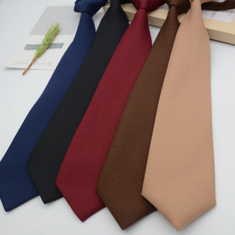 5pcs Fashionable Men And Women Adjustable Knotless Tie, Suitable for Any Occasion. It Has an Academic Style. Suitable for Graduation Ceremonies, Work Occasions, Coming-Of-Age Ceremonies, And Also for School-Style Ties