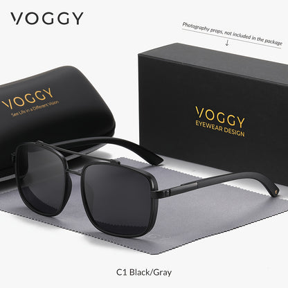 Polarized Pilot Sunglasses Men Women - Retro Aviator TR90 Metal Frame UV400 Protection Fashion Eyewear Driving Fishing Outdoor 5 Colors