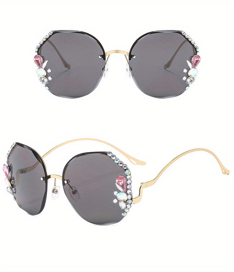 VIUIRNKA Women'S with Case - Premium Diamond-Accented Fashion Design, Durable for Daily Wear, Parties, Summer Essential, And Christmas Valentine Gift
