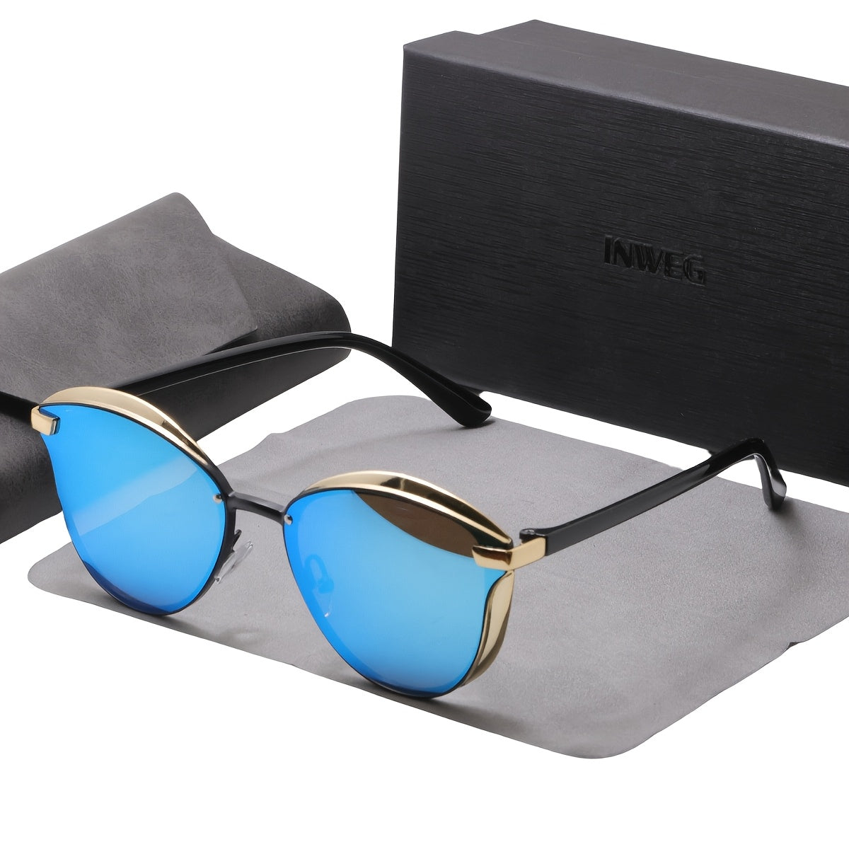 Polarized Fit All Faces for Women Thin Temple Anti Glare Sunshades