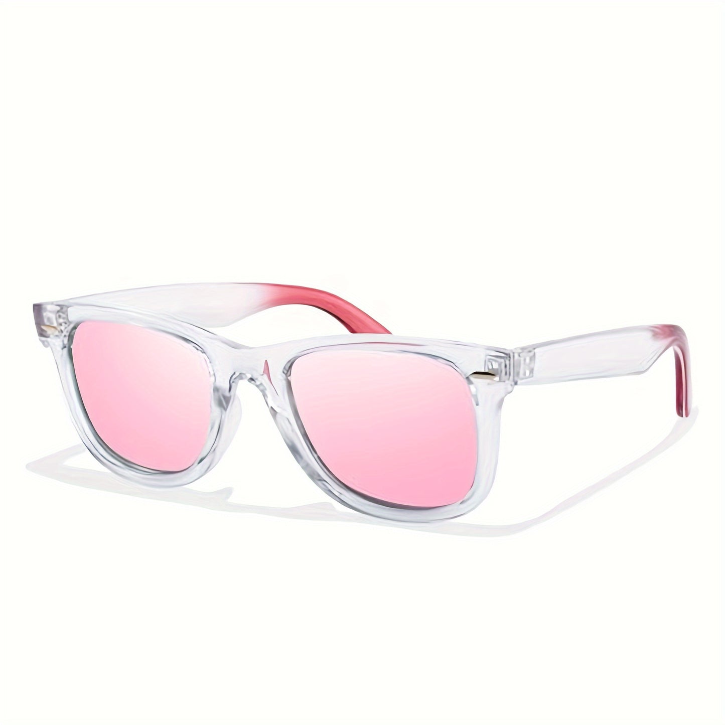 Polarized Sunglasses for Women, Anti-Glare Mirror Lenses, Trendy Fashion Shades with UV Protection, Lightweight Frame — Tawny Gold, Pink, White, Tea, Floral & More Colors Available