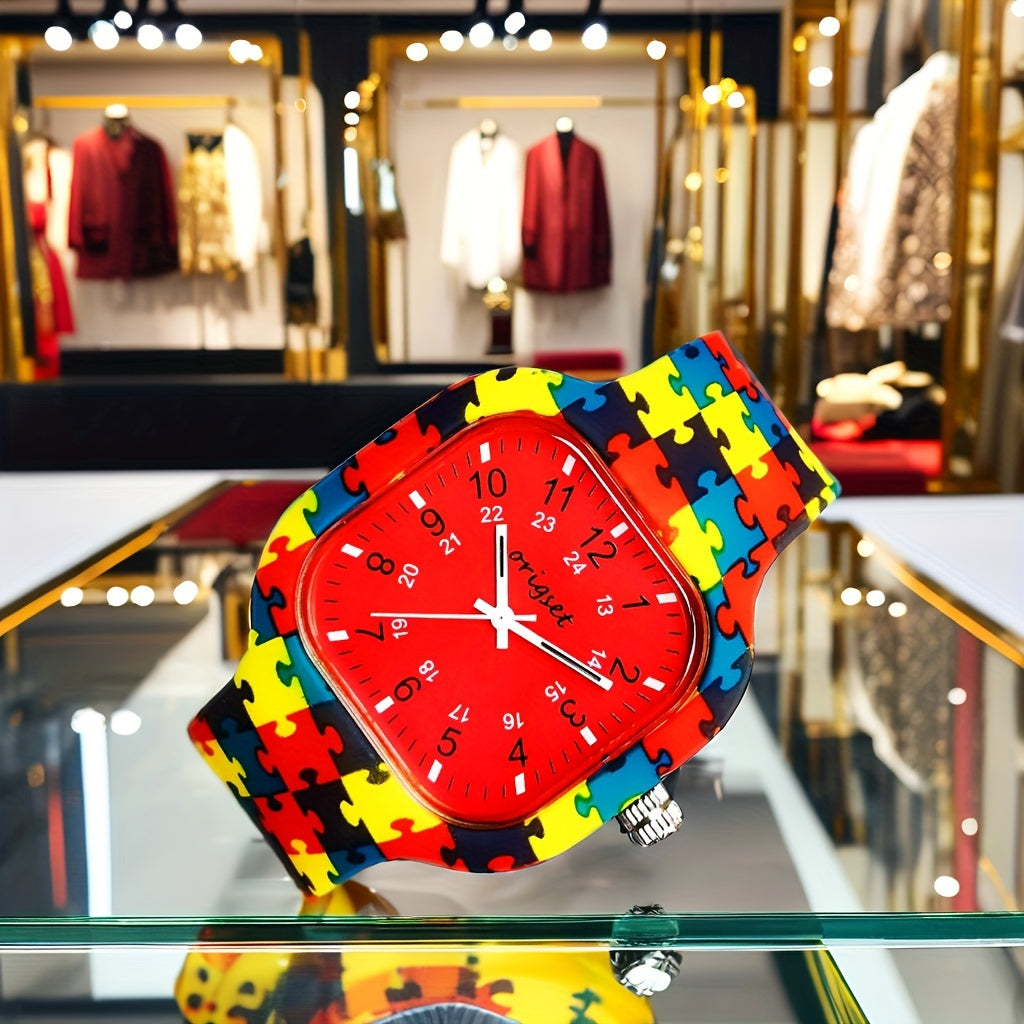 Nurse'S Designed for Students, Doctors, And Both Men And Women, Featuring a Second-Hand And a 24-Hour Yellow Puzzle Design with a Red Dial