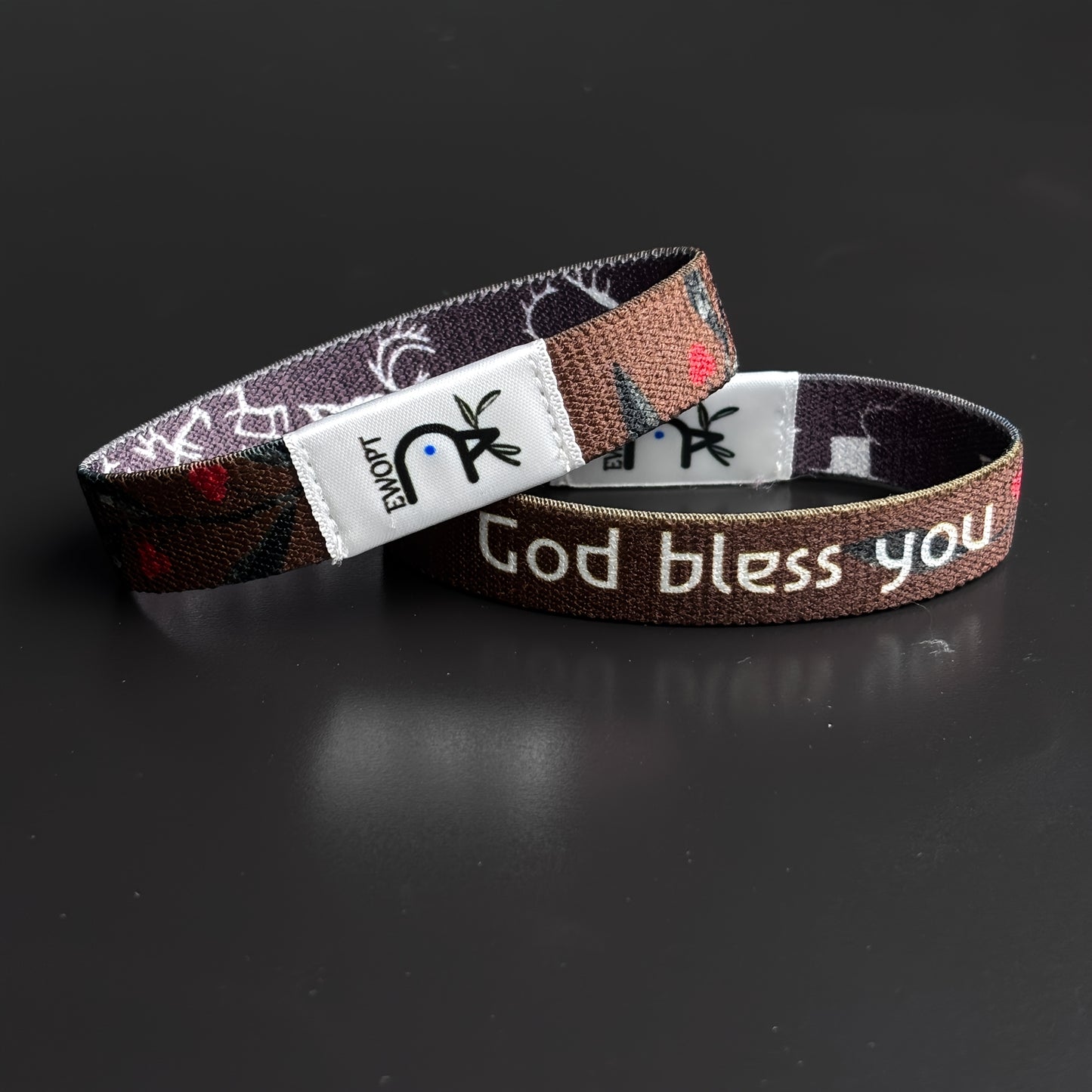 NFC Bible Verse Bracelet Christian Faith Jewelry Adjustable Inspirational Scripture Wristband for Men Women Religious Gift Valentine Daily Wear