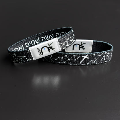 NFC Bible Verse Bracelet Christian Faith Jewelry Adjustable Inspirational Scripture Wristband for Men Women Religious Gift Valentine Daily Wear