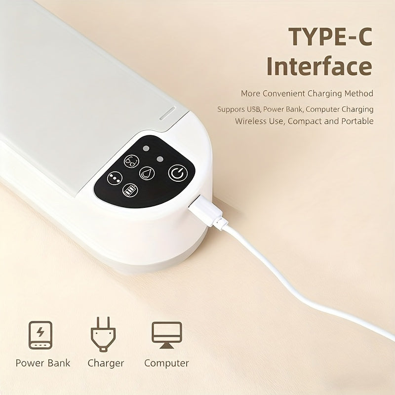All-Around Cleaning, Multi-Functional Portable USB Rechargeable High-Frequency Vibration Cleaning Machine - Easy to Use at Home for Jewelry, Glasses, Watches, Etc.