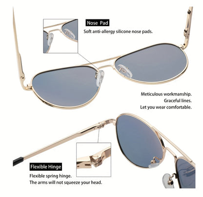 Polarized Sunglasses 59mm Unisex Mirrored & Non-Mirrored Driving Outdoor Eyewear for Men and Women UV Protection Stylish Shades Multi-Color Options