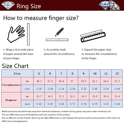 Moissanite Ring S925 Silver - Vintage Leaf Totem Inlaid Moissanite Diamond Ring for Women, Sizes 6-10, Antique Gold Silver & Gun Black, Wedding Engagement Valentine's Day & Party Jewelry