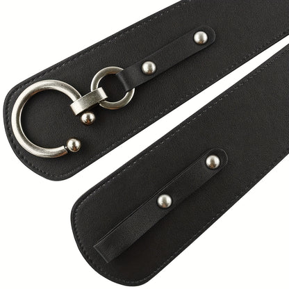 Wide Elastic Belt Women Retro Vintage Waist Belt Interlocking Alloy Buckle Punk Style Corset Belt for Dress Jeans S M L XL 2XL 3XL 4XL 5XL Black Brown Coffee