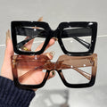 2 Pairs of Men And Women Reading Glasses High Quality Rectangular Large Frame Anti-Blue Light Computer Reading Glasses Protect Eyes When Reading Books Powers Available The Best Gift Choice for Elders