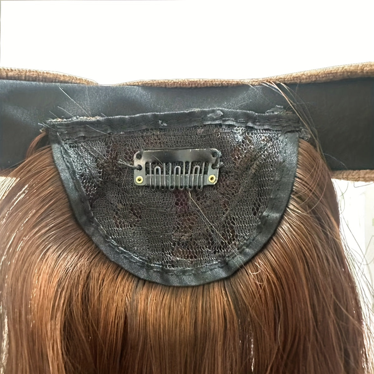 Costume Fake Hair Band One Water Ripple Half Set Synthetic Wig Light Breathable Roll Hair Patch Suitable for Daily Wear, Costume Wigs, Wigs for Cosplay, Wigs for Halloween