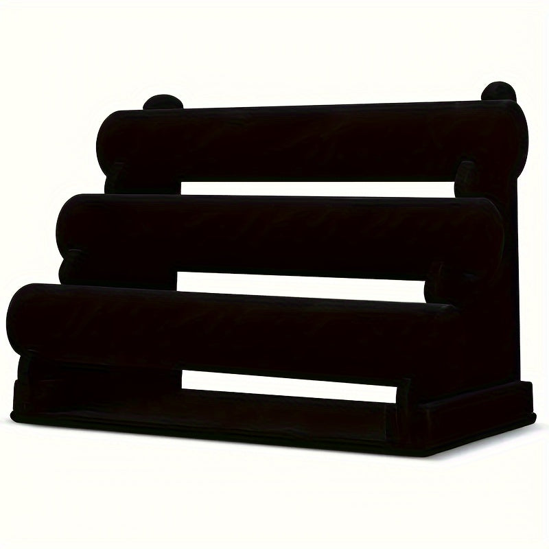Three-Tier Jewelry Storage Stand, a Desktop Display Rack Designed for Organizing Watches, Bracelets, And Bangles. A Stylish Addition to Home Decor, Perfect for Gifting During The Holiday Season