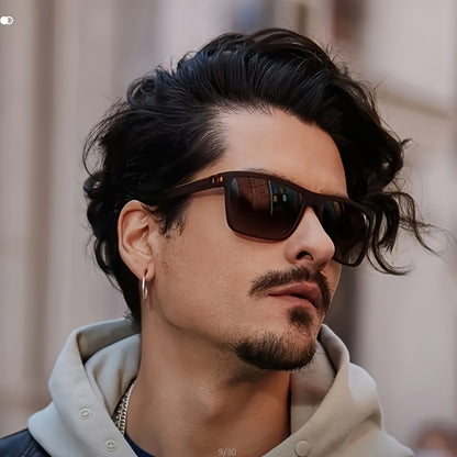 Fashion Sunglasses 12-Pack Classic Square Retro Designer Style Unisex PC Frame Lenses Multi-Color Set for Men and Women Beach Outdoor Daily Leisure Eyewear