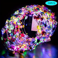 30pcs LED Corolla Headband, Women'S Glowing Corolla, Luminous Headband, Luminous Party Supplies For Valentine'S Day, American Independence Day, Wedding, Birthday, Concert And Other Occasions
