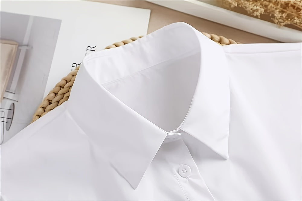 4 Fake Collar Removable Half Shirt Fake Collar Solid Color Shirt Women Love Breathable And Comfortable