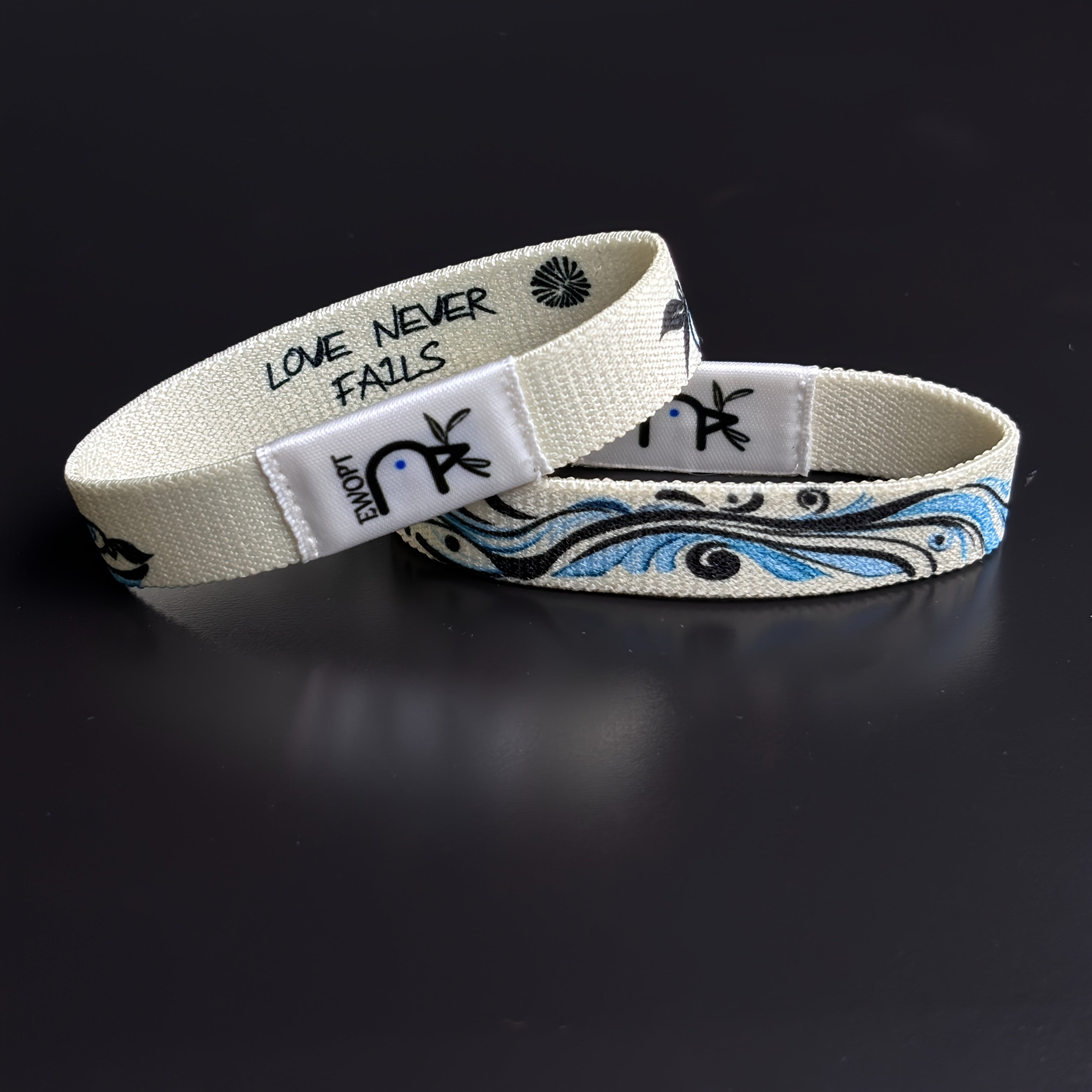 EWOPT Bible Bracelets - NFC Christian Scripture Bracelet For Men & Women, Daily Bible Verse Jewelry, Jesus Faith Bracelet, Inspirational Religious Gift, Adjustable Wristband For Valentine'S Day & Everyday Wear