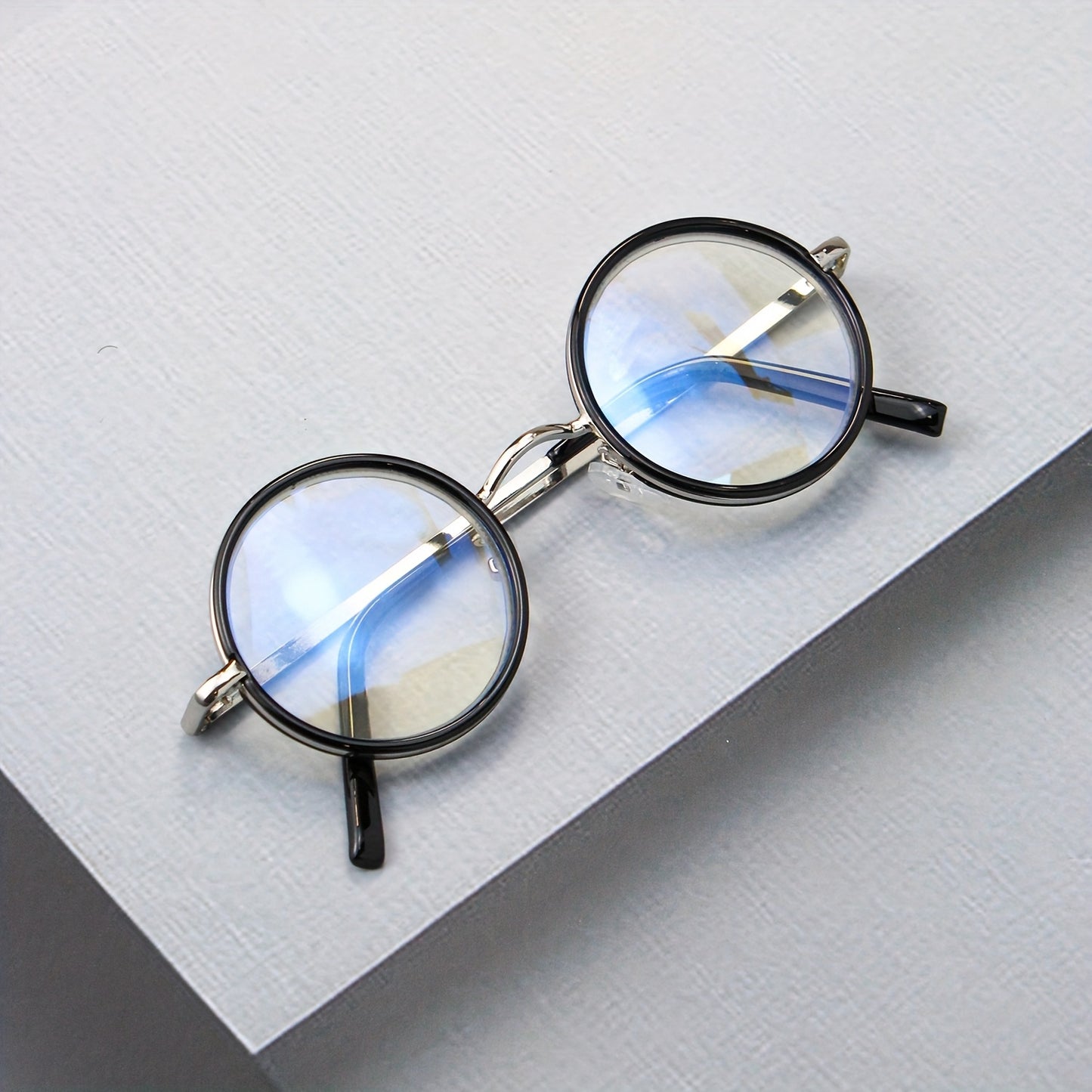 Reading Glasses 2 Pack Metal Round Frame Spring Hinge for Men Women – Lightweight Stylish Readers with Case & Cleaning Cloth, Tea Color Tawny Brown, Strength +100 to +400