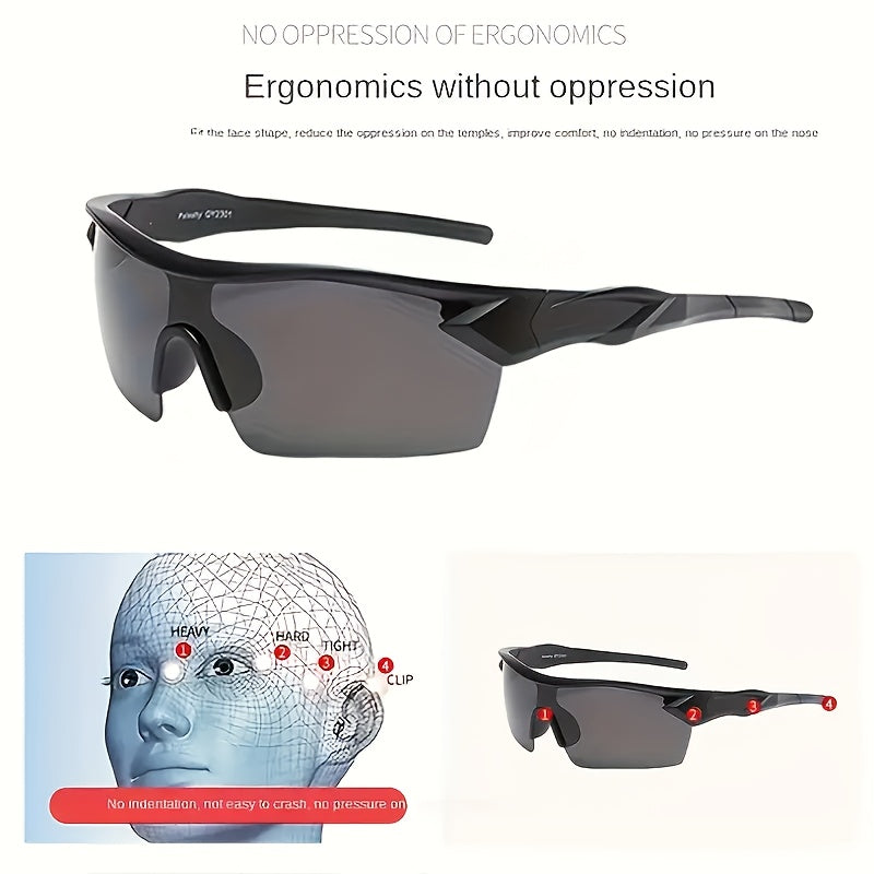 Polarized Sunglasses 6-Pack Ultra-Light PC Frame Unisex Fashion Eyewear for Men and Women Driving Daily Commute Summer Leisure Holiday Gift Set