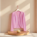 1pc/Classic High-Grade Solid Color Long-Sleeved Versatile Cardigan, Front Opening Shawl, Comfortable And Breathable, Windproof And Sun-Proof, Perfectly Showing The Beautiful Style of Women