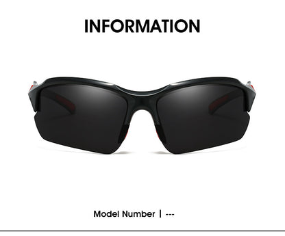 Sport Sunglasses Polarized Half Frame Lightweight UV Protection for Men Women – Skiing Driving Running Fishing Cycling Outdoor, Available in 3-Pack or 10-Pack Bulk Set