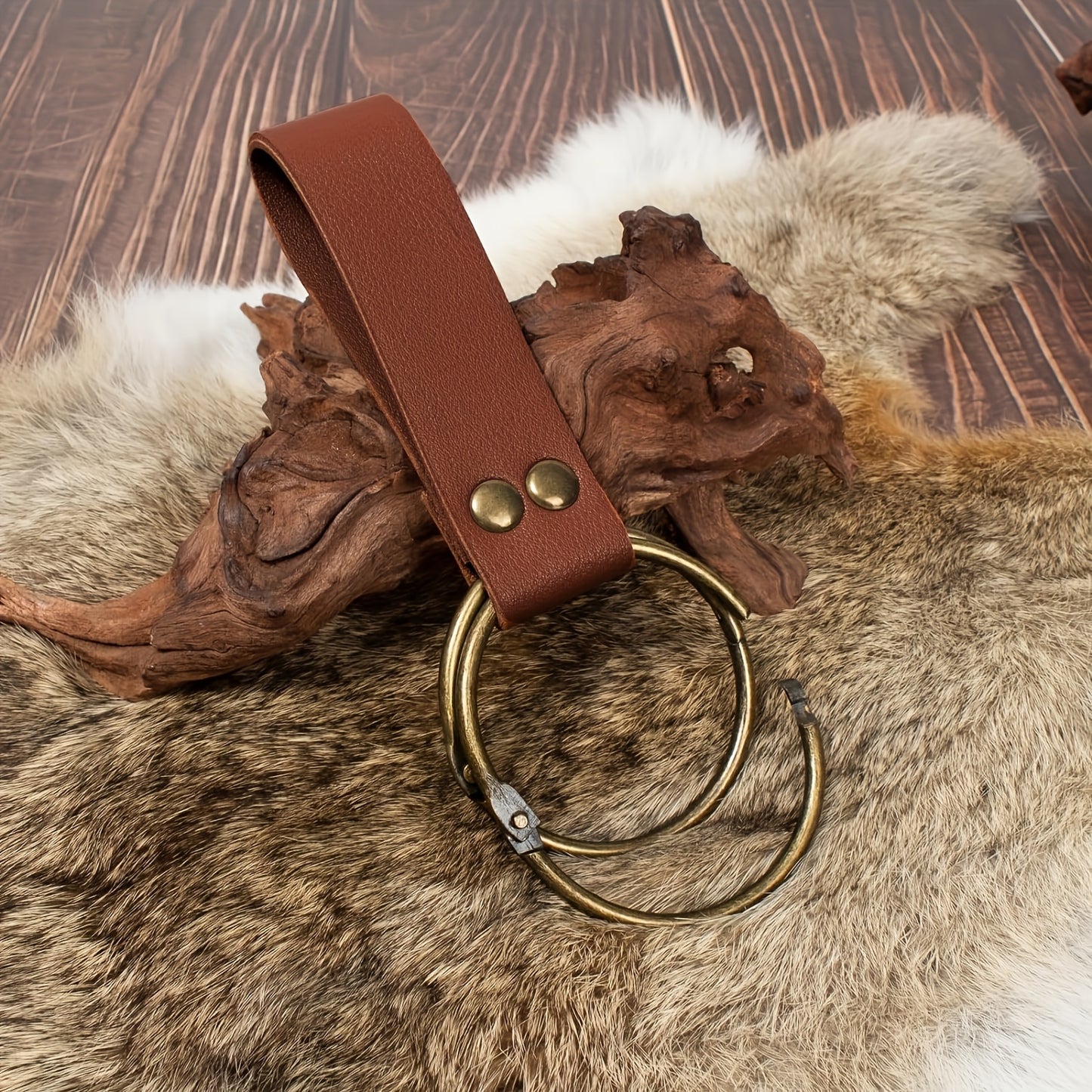 Renaissance Belt Set 3Pcs - Medieval Costume Belt Pouch Coin Purse & Skirt, Vintage Festival Halloween Cosplay Accessories, Adjustable Fanny Pack Waist Bag for Women, Brown & Black