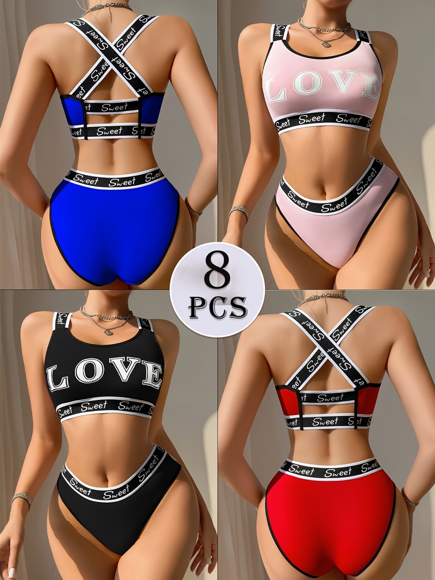 8-Pack Women's High-Waist Shapewear Briefs - Firm Tummy-Control Smoothing – view 2