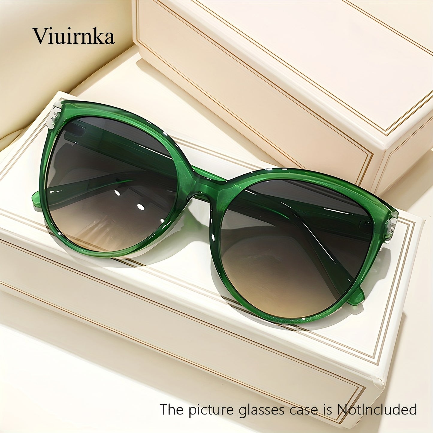 Oversized Cat Eye Sunglasses for Women Men Y2K Fashion Luxury Shades UV Protection Lightweight Beach Vacation Travel Eyewear Leopard Floral Multi-Color